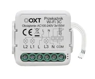 Systemy inteligentnych domów - OXT SWT23 Przekaźnik moduł mini 3 obwody WiFi - miniaturka - grafika 1