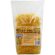 Makaron - Niro (makarony orkiszowe) MAKARON ORKISZOWY NITKI ZŁOCISTE Z KURKUMĄ BIO 250 g - miniaturka - grafika 1