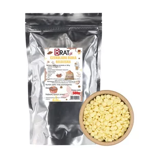 Czekolada Biała Belgijska 500G Wysoka Jakość 100% Naturlna - Batoniki - miniaturka - grafika 1