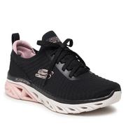 Buty sportowe damskie - Skechers Buty Level Up 149553-BKPK Black/Pink - miniaturka - grafika 1