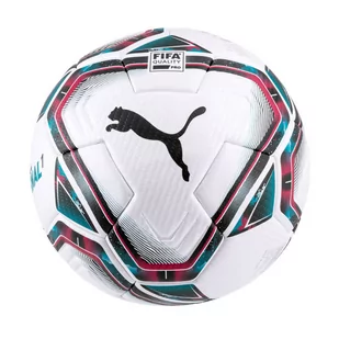Puma Piłka nożna teamFINAL 21.1 FIFA Quality Pro biało-różowo-niebieska 83236 01 83236 01 - Piłka nożna - miniaturka - grafika 1
