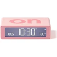 Dekoracje domu - Budzik LEXON Flip Mini Różowy - miniaturka - grafika 1