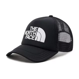 Czapki damskie - The North Face Czapka z daszkiem Tnf Logo Trucker NF0A3FM3KY41 Black/Tnf White - grafika 1