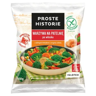 Iglotex - Proste historie Warzywa na patelnię po włosku - Dania mrożone - miniaturka - grafika 1