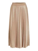 Spódnice - Vila Spódnica "Nitban" w kolorze piaskowym - miniaturka - grafika 1