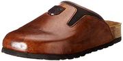 Kapcie damskie - bugattishoes man Męskie kapcie 321a68902100, Cognac, 41 EU - miniaturka - grafika 1