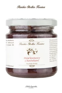 Miód kremowany z borówką Pasieka Słodka Kraina - Miód Miód kremowany z borówką Pasieka Słodka Kraina - Miód - miniaturka - grafika 1