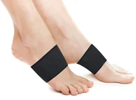 Pielęgnacja stóp - Opaski Kompresyjne Z Miedzią Płaskostopie Ból Stóp 41-46 - miniaturka - grafika 1