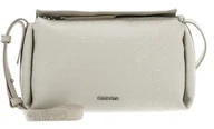 Torebki damskie - Calvin Klein Damska mini torba Gracie JCQ K60K611753 Crossover, szara (Stoney Beige Jacquard Mono), Szary (Kamienny Beżowy Żakard Mono) - miniaturka - grafika 1