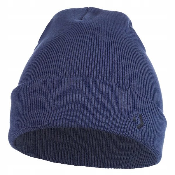 CZAPKA MĘSKA ZIMOWA OCIEPLANA POLAREM KLASYCZNA GRUBA PROSTA MORAJ NAVY