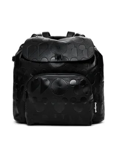 Desigual Plecak All Mickey Krapina 24WAKP01 Czarny - Torebki damskie - miniaturka - grafika 1