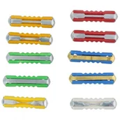 Akcesoria motoryzacyjne - Zestaw bezpieczników DUNLOP 2061702 (10 szt.) - miniaturka - grafika 1