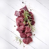 Przyprawy i zioła sypkie - Mięso jelenia na gulasz - Las Huberta (ok. 1kg) - miniaturka - grafika 1