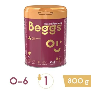 Beggs 1 Mleko początkowe od urodzenia, 800g - Mleko modyfikowane - miniaturka - grafika 1