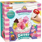 Zabawy w naśladowanie dorosłych - Zabawkowe dekorowanie Deser z kremem - miniaturka - grafika 1