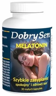 Uniphar, Dobry sen melatonin na spanie, 30 kaps. - Układ nerwowy - miniaturka - grafika 1