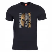 Odzież taktyczna i umundurowanie - T-shirt Pentagon Ageron Fearless Warrior, Black (K09012-FE-01) - miniaturka - grafika 1