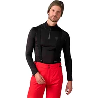 Bluzy narciarskie - Koszulka termoaktywna Rossignol Classique 1/2 Zip czarna - S - miniaturka - grafika 1