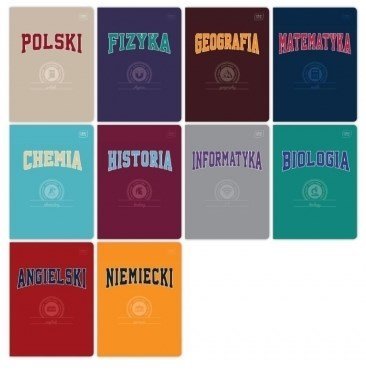 Zestaw Zeszytów tematycznych A5 60 FSC Mix 10szt