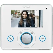 Akcesoria do domofonów i wideodomofonów - Came Bezsłuchawkowy panel wewnętrzny wideo OPALE W WHITE, LDC 4,3 - miniaturka - grafika 1