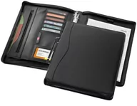Teczki i aktówki - Portfolio aktówka KEMER Ebony A4, czarny - miniaturka - grafika 1