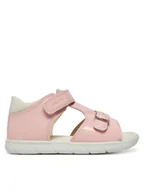 Buty dla dziewczynek - Geox Sandały B Sandal Alul B551YC 00066 C8010 S Różowy - miniaturka - grafika 1