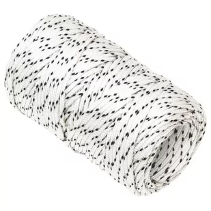 Pleciona linka żeglarska, biała, 2 mm x 50 m, poliester - Żeglarstwo - miniaturka - grafika 3