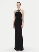 Sukienki - Guess Sukienka wieczorowa W5GK95 KCVG2 Czarny Slim Fit - miniaturka - grafika 1