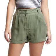 Spodenki damskie - Spodenki damskie Superdry Studios Cupro szorty -XS - miniaturka - grafika 1