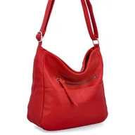 Torebki damskie - Uniwersalna Torebka Damsa Listonoszka firmy Herisson 1052L2086 Czerwona - miniaturka - grafika 1