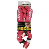 Zabezpieczenia do roweru - Dunlop Zapięcie rowerowe Łańcuch na Zamek dł.120cm - miniaturka - grafika 1