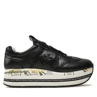 Sneakersy damskie - Sneakersy Premiata Beth 7107 Czarny - miniaturka - grafika 1