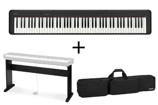 Casio CDP-S100 BK + Statyw CS-46 + Pokrowiec SC-800  ♦ 30 DNI NA ZWROT ♦ GWARANCJA DOOR-TO-DOOR ♦ SZYBKA WYSYŁKA - Instrumenty klawiszowe - miniaturka - grafika 1