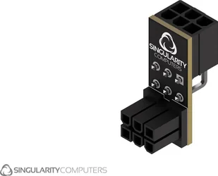 Triton Singularity Shift Motherboard 6pin PCIE 90 Grad Adapter - Akcesoria do komputerów stacjonarnych - miniaturka - grafika 1