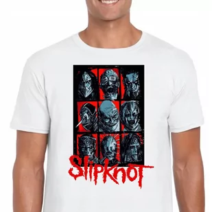 3348 Koszulka Slipknot Heavy Metal Rock Horror M - Koszulki męskie - miniaturka - grafika 1