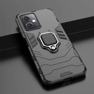 Ring Armor etui do Xiaomi Redmi Note 12 5G / Poco X5 5G pancerny pokrowiec uchwyt magnetyczny ring czarne - Etui i futerały do telefonów - miniaturka - grafika 6