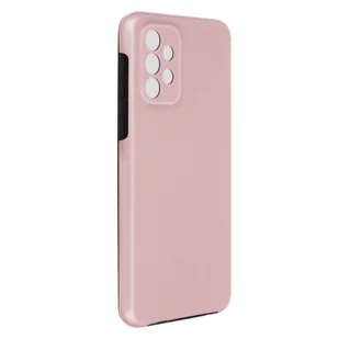 Etui 360° do Samsunga Galaxy A72 Elastyczny przód i sztywny tył – różowe złoto - Etui i futerały do telefonów - miniaturka - grafika 1