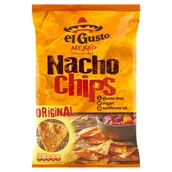 Chipsy - el Gusto Mexico Nachos Original 180 g - miniaturka - grafika 1