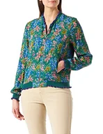 Płaszcze damskie - Naf Naf Płaszcz Gruby Kobiety, Zielona PRAIRIE, 32 - miniaturka - grafika 1