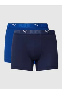 Obcisłe bokserki z detalami z logo w zestawie 2 szt. - Puma - Majtki damskie - miniaturka - grafika 1