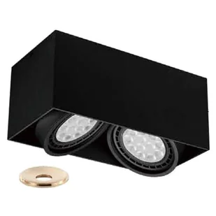 Orlicki Design Oprawa sufitowa Cardi II Nero Ufo Gold OR82050 OR82050 - Lampy sufitowe - miniaturka - grafika 1