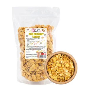 Bób prażony solony 500g - Chipsy - miniaturka - grafika 1