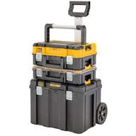 Pozostałe wyposażenie warsztatu - DeWALT Akcesoria - Zestaw walizek narzędziowych TSTACK DWST83411-1 - miniaturka - grafika 1