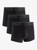 Kurtki narciarskie - Bokserki termoaktywne Under Armour Performance Tech 3 in 3-Pack Boxerjock - black/black/castlerock - miniaturka - grafika 1
