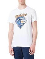 Koszulki męskie - Blend T-shirt męski, 110601/jasny biały, XL - miniaturka - grafika 1