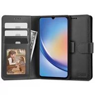 Etui i futerały do telefonów - Etui TECH-PROTECT Wallet do Samsung Galaxy A34 5G Czarny - miniaturka - grafika 1