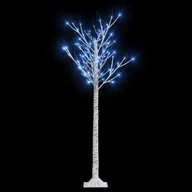 Choinki - vidaXL vidaXL Wierzba z oświetleniem, 140 niebieskich diod LED, 1,5 m - miniaturka - grafika 1