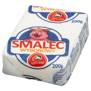 Smalec Wyborowy 200 G Agro-Top - Pasztet i przetwory mięsne - miniaturka - grafika 1
