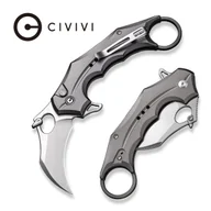Noże - Nóż składany karambit Civivi Incisor II Gray Aluminium, Satin Nitro-V (C16016B-3) - miniaturka - grafika 1