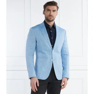 Joop! Lniana marynarka Hoverest | Slim Fit - Marynarki męskie - miniaturka - grafika 1